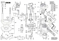 Bosch 3 601 F26 100 Gof 1250 Lce Router 230 V / Eu Spare Parts